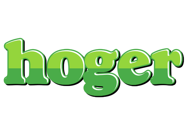 Hoger apple logo