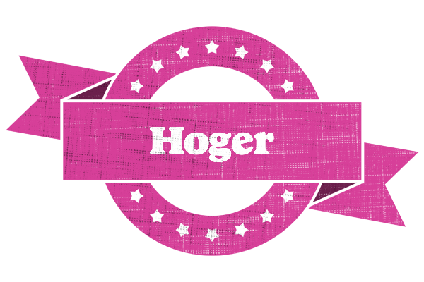 Hoger beauty logo