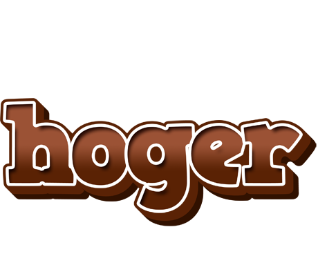 Hoger brownie logo