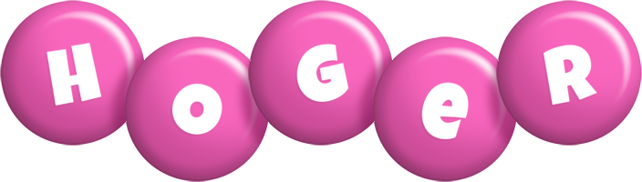 Hoger candy-pink logo