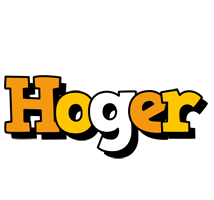 Hoger cartoon logo