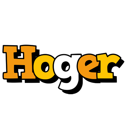 Hoger cartoon logo