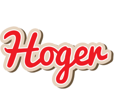 Hoger chocolate logo