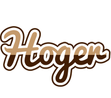 Hoger exclusive logo