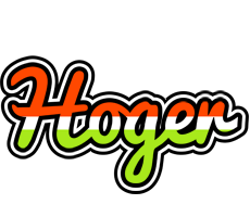 Hoger exotic logo