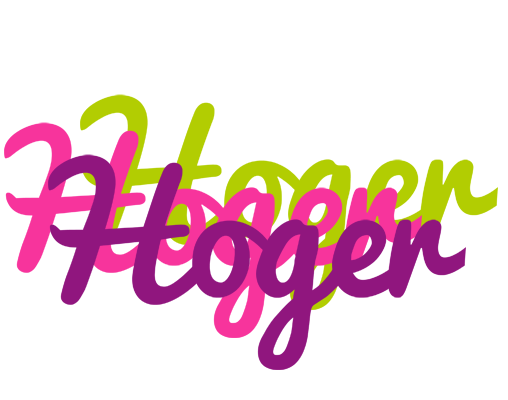 Hoger flowers logo