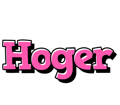 Hoger girlish logo