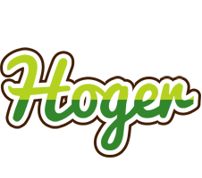 Hoger golfing logo