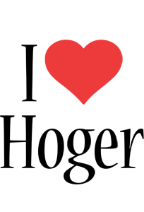 Hoger i-love logo