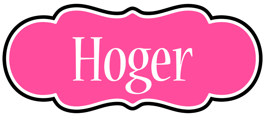 Hoger invitation logo