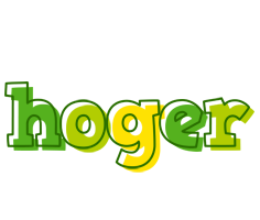 Hoger juice logo