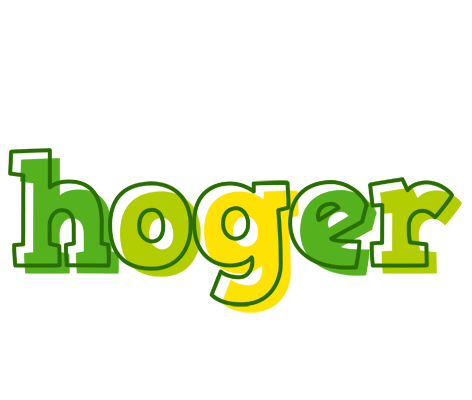 Hoger juice logo