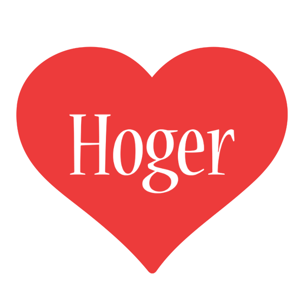 Hoger love logo