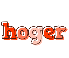 Hoger paint logo