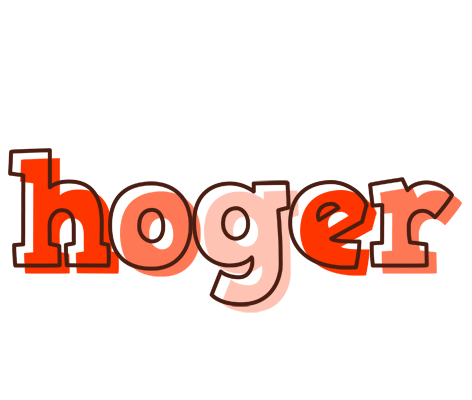Hoger paint logo