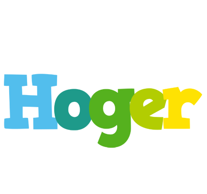 Hoger rainbows logo