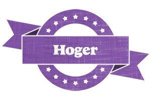 Hoger royal logo