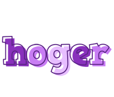 Hoger sensual logo