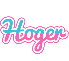 Hoger woman logo