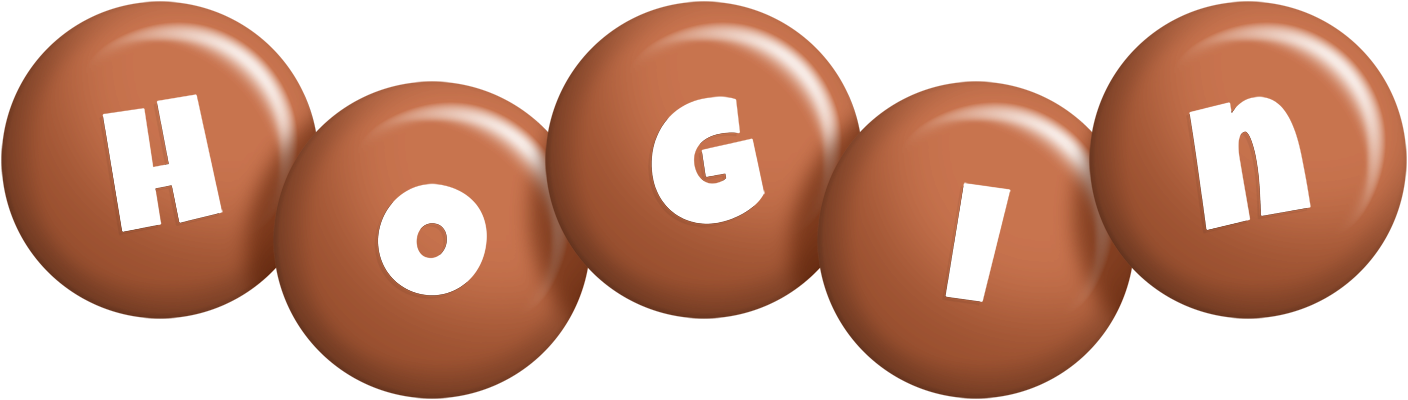 Hogin candy-brown logo