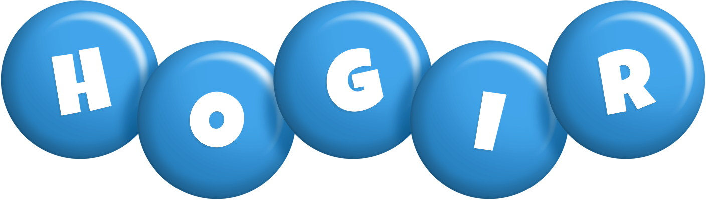 Hogir candy-blue logo