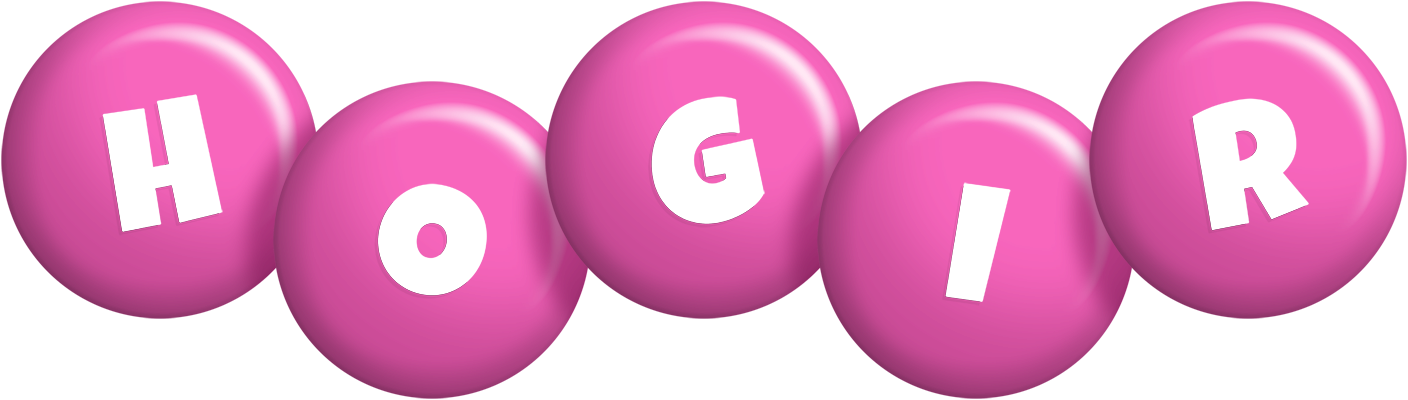 Hogir candy-pink logo