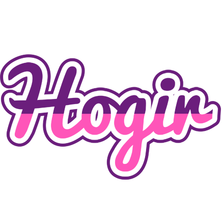 Hogir cheerful logo