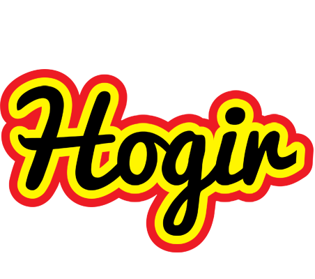 Hogir flaming logo