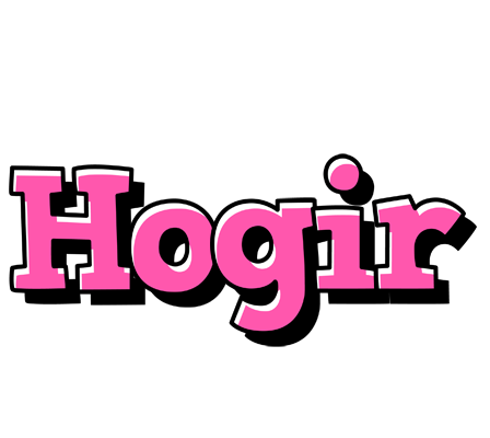 Hogir girlish logo
