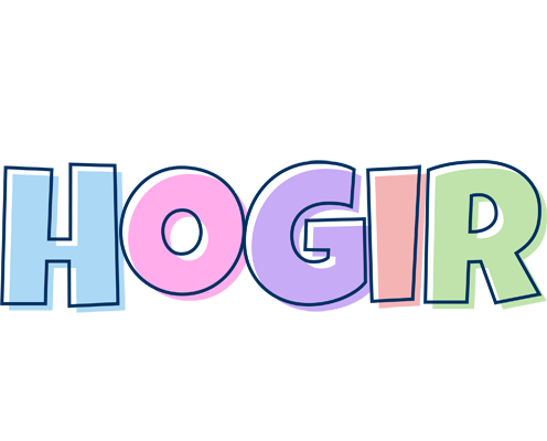 Hogir pastel logo