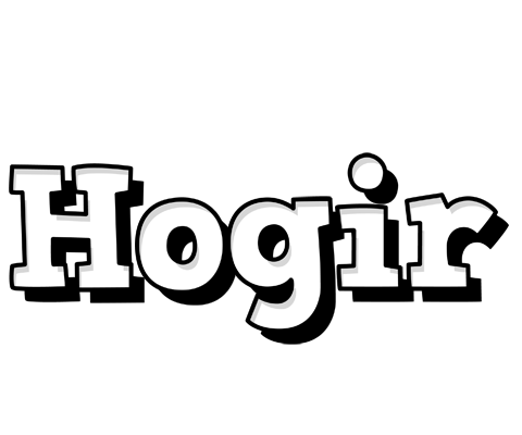 Hogir snowing logo