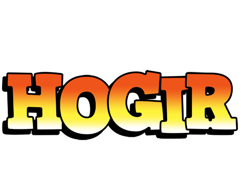 Hogir sunset logo
