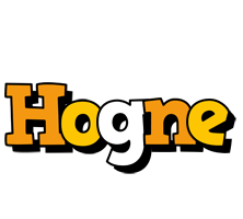 Hogne cartoon logo