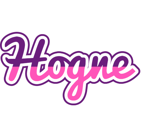 Hogne cheerful logo