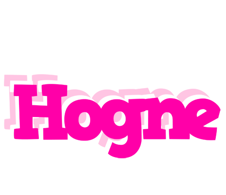 Hogne dancing logo