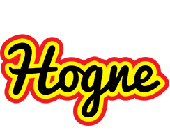 Hogne flaming logo