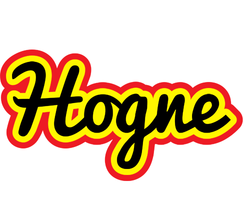 Hogne flaming logo