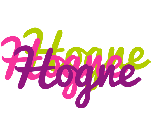 Hogne flowers logo