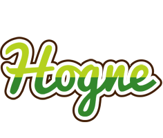 Hogne golfing logo