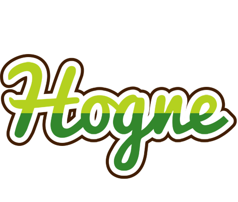 Hogne golfing logo
