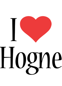 Hogne i-love logo