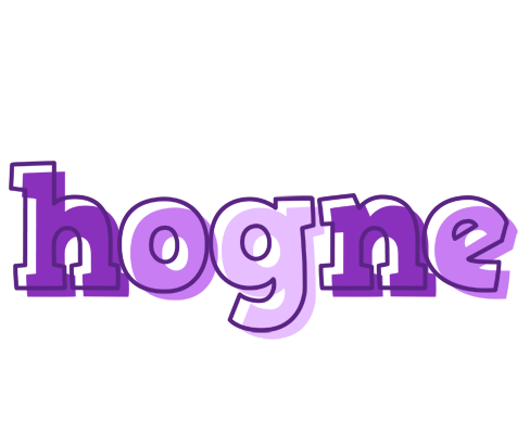 Hogne sensual logo