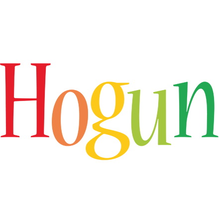 Hogun birthday logo