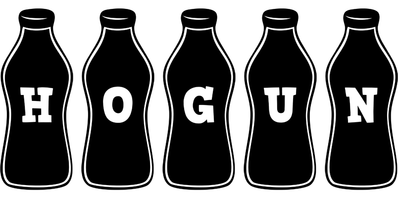 Hogun bottle logo
