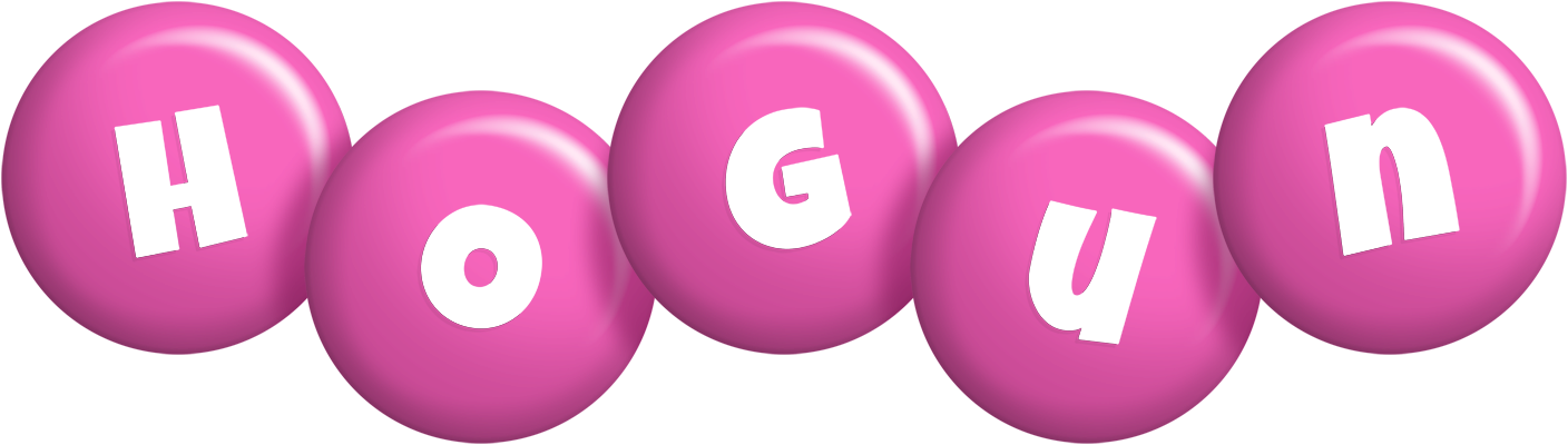 Hogun candy-pink logo