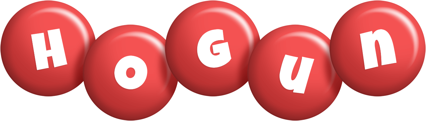 Hogun candy-red logo