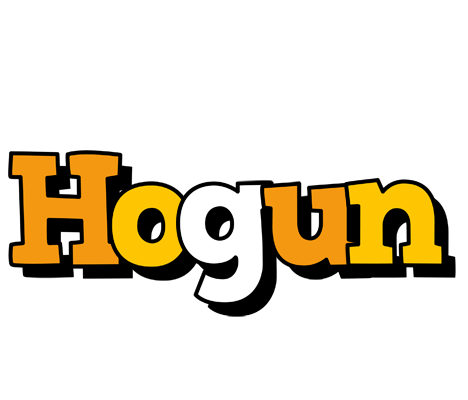 Hogun cartoon logo