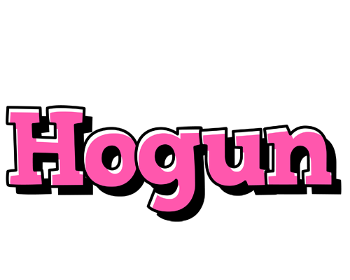Hogun girlish logo