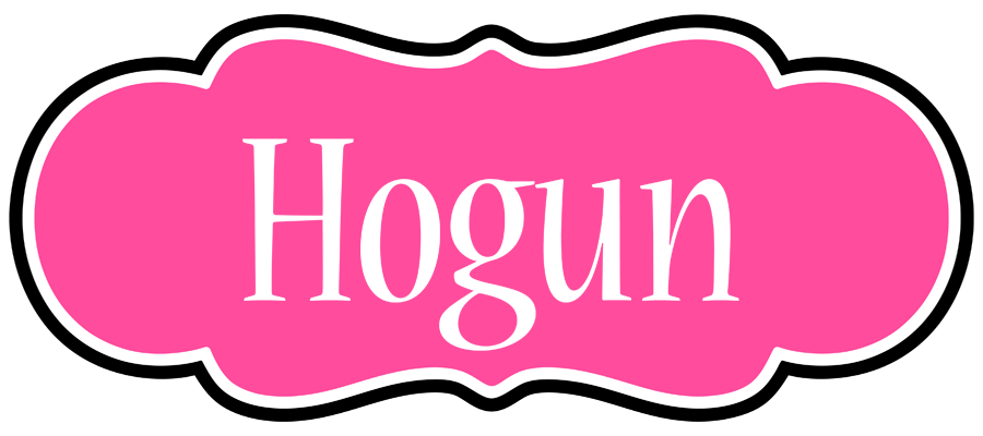 Hogun invitation logo