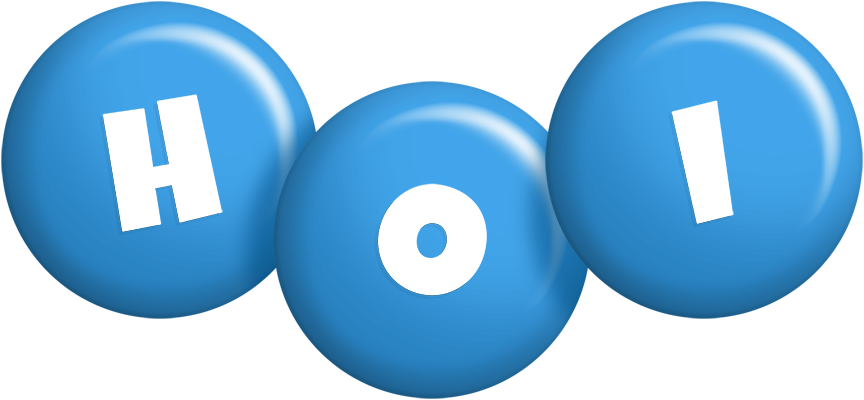 Hoi candy-blue logo
